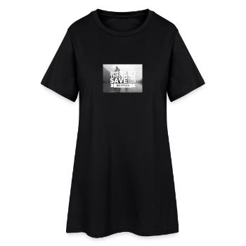 Vegan Veganer Am Geilsten - T Shirt für Gewinner - Frauen T-Shirt-Kleid - Schwarz - Vorne