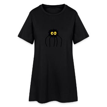 Krabbelchen - Women’s T-Shirt Dress - black - Front