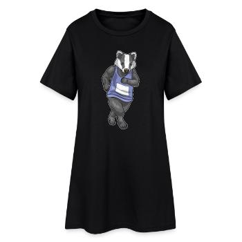 Badger Jogger Jogging Sport - Robe T-shirt Femme - noir - Devant