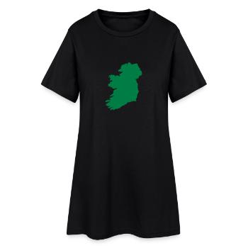 Ireland - Women’s T-Shirt Dress - black - Front
