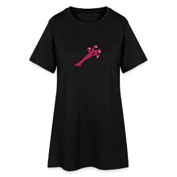 claws / Krallen (3c) - Women’s T-Shirt Dress - black - Front