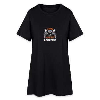 40. Geburtstag Geschenk Jahre lebende Legende - Frauen T-Shirt-Kleid - Schwarz - Vorne