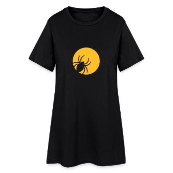 Araignée - Robe T-shirt Femme - noir - Devant