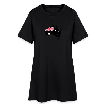 Australia - Robe T-shirt Femme - noir - Devant