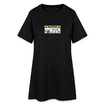 Turbo Race Warning - Women’s T-Shirt Dress - black - Front