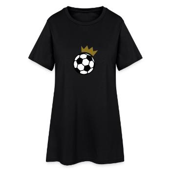 Foot - Robe T-shirt Femme - noir - Devant
