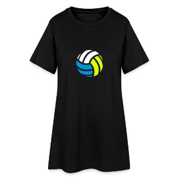 Volleyball - Robe T-shirt Femme - noir - Devant