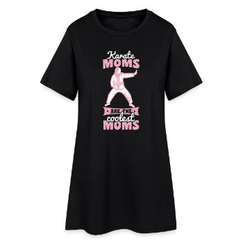 Karate Mother - Robe T-shirt Femme - noir - Devant