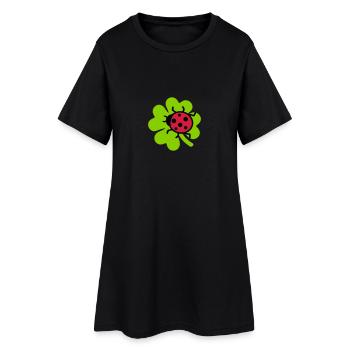 Coccinelle - Robe T-shirt Femme - noir - Devant