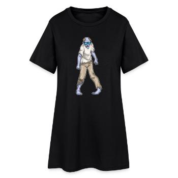 Zombie Halloween Sonnenbrille - Frauen T-Shirt-Kleid - Schwarz - Vorne