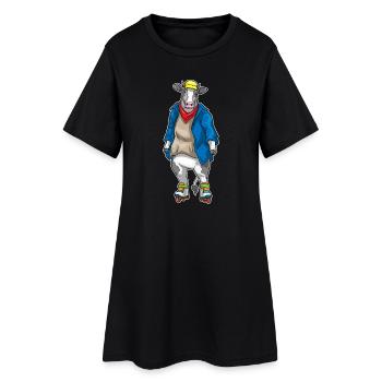 Patinage en roues Kuh Sports des patins en ligne - Robe T-shirt Femme - noir - Devant