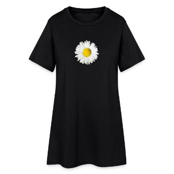 Daisy - Women’s T-Shirt Dress - black - Front