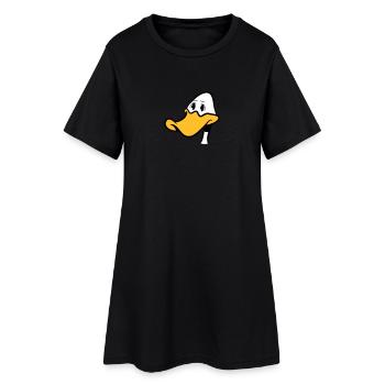 Triste canard sucré - Robe T-shirt Femme - noir - Devant