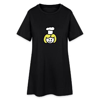 chef cuisinier 3 - Robe T-shirt Femme - noir - Devant
