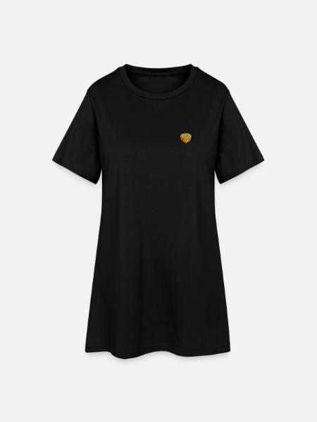 Lemon - Women’s T-Shirt Dress - black