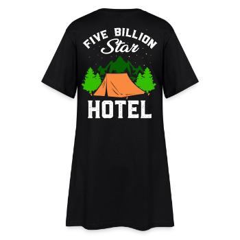 Camping Camping Campen Zelten Cadeau - Robe T-shirt Femme - noir - Dos