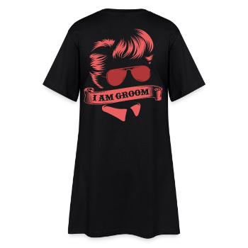 célibataire - Robe T-shirt Femme - noir - Dos
