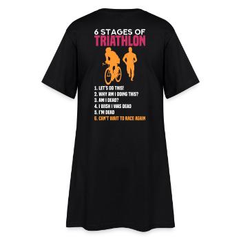 Triathlon - Robe T-shirt Femme - noir - Dos