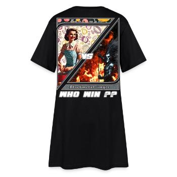 Duel Retro Metal Moderne - Robe T-shirt Femme - noir - Dos