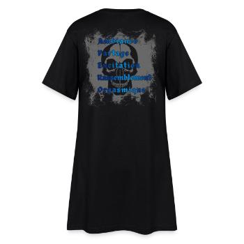 T-Shirt APERO Metal Festival - Women’s T-Shirt Dress - black - Back