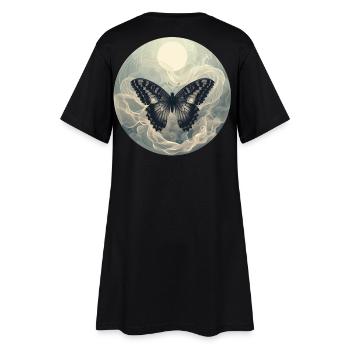 Butterfly Tone - Women’s T-Shirt Dress - black - Back