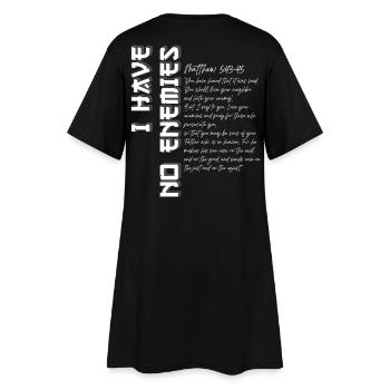 Je n’ai pas d’ennemis - Style japonais Faith Design - Robe T-shirt Femme - noir - Dos