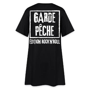 Fishing Guard ROCK Edition - Women’s T-Shirt Dress - black - Back