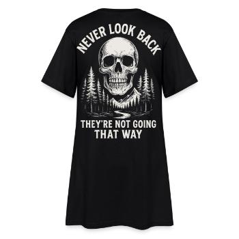 La forêt du crâne ne revient jamais - Robe T-shirt Femme - noir - Dos