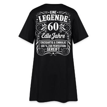 Une légende noble 60 ans 60e anniversaire cadeau - Robe T-shirt Femme - noir - Dos