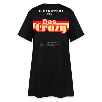 La Folie - Parole Jeunesse 2025 - Robe T-shirt Femme - noir - Dos