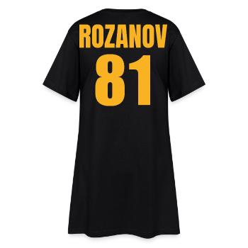 Rozanov - Robe T-shirt Femme - noir - Dos