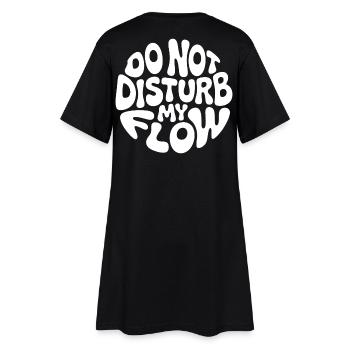 Ne dérange pas mon flux White Branded - Robe T-shirt Femme - noir - Dos