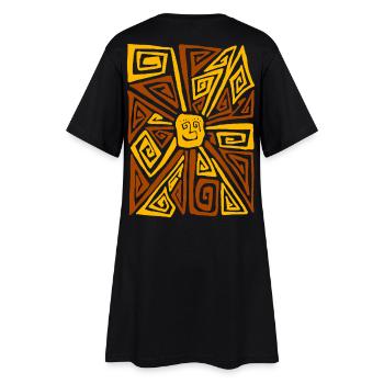 STRANGE SUN  - Robe T-shirt Femme - noir - Dos