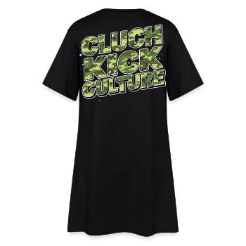 Conception du camouflage Culture du Clutch Kick - Robe T-shirt Femme - noir - Dos