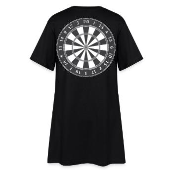 cible - Robe T-shirt Femme - noir - Dos