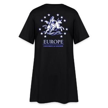 Europa Bull Épique – Légendes d’Europe - Robe T-shirt Femme - noir - Dos