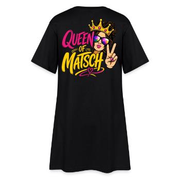 Reine de la Boue - Robe T-shirt Femme - noir - Dos