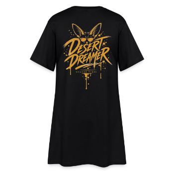 Desert Dreamer Fennec – Dzayer Vibes - Robe T-shirt Femme - noir - Dos