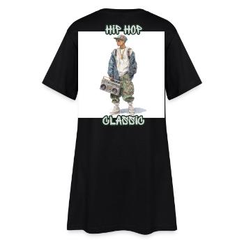 HipHop Style Boombox Classique - Robe T-shirt Femme - noir - Dos