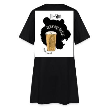 Il y a du pouvoir dans la bière - Robe T-shirt Femme - noir - Dos
