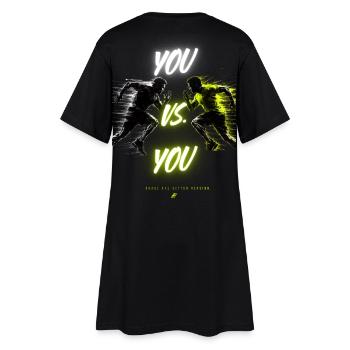 Duel DuGegenDich - Robe T-shirt Femme - noir - Dos