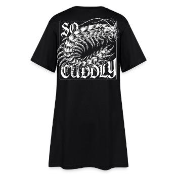 Éventail Scolopender - Robe T-shirt Femme - noir - Dos