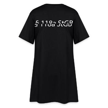 §118a StGB - Robe T-shirt Femme - noir - Dos