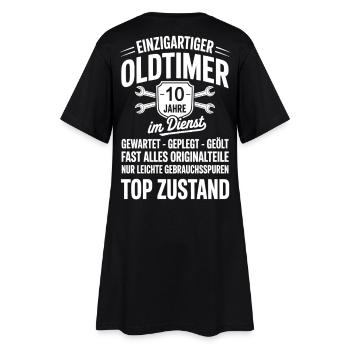 Meilleur employé - Mécanicien de voitures classiques - Robe T-shirt Femme - noir - Dos