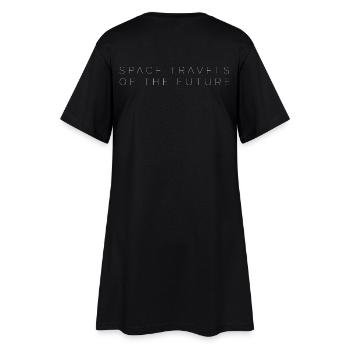 Raumfahrten der Zukunft | Aurora KI - Frauen T-Shirt-Kleid - Schwarz - Hinten
