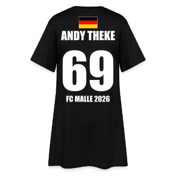 Malle 2026 Andy Theke 69 FC Malle 2026 - Robe T-shirt Femme - noir - Dos