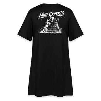 Maîtres de boue / Experts - Mur d’obstacles - Robe T-shirt Femme - noir - Dos