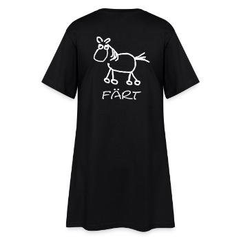 faert_weiss - Robe T-shirt Femme - noir - Dos