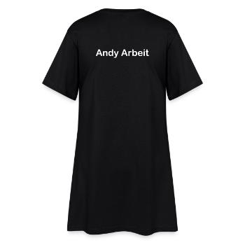 Andy Work - Robe T-shirt Femme - noir - Dos