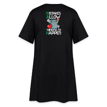 mathematics - Women’s T-Shirt Dress - black - Back